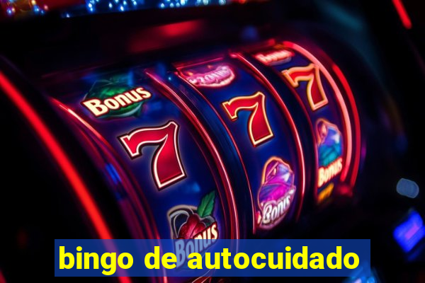 bingo de autocuidado